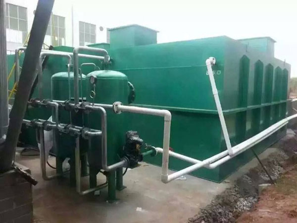 屠宰污水处理设备现场