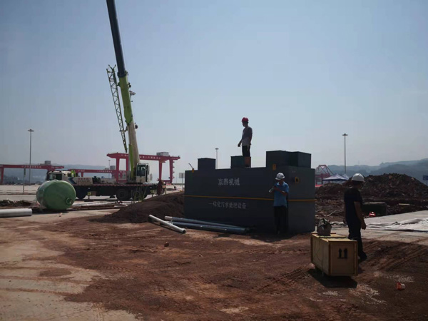 地埋式污水处理设备现场案例