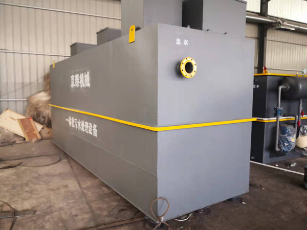 生活污水处理现场