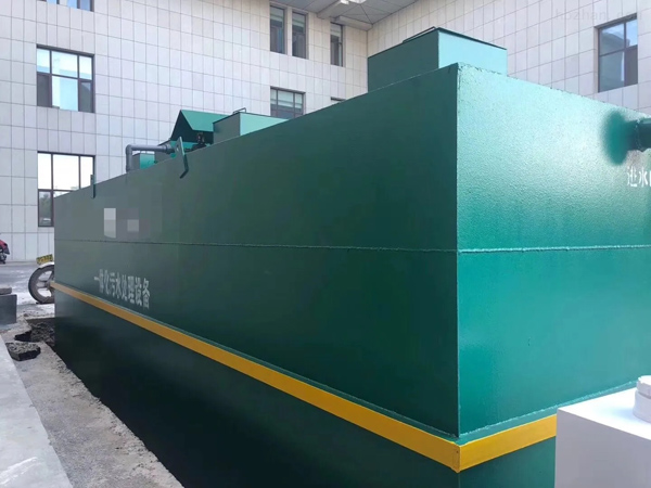 生活污水处理设备现场